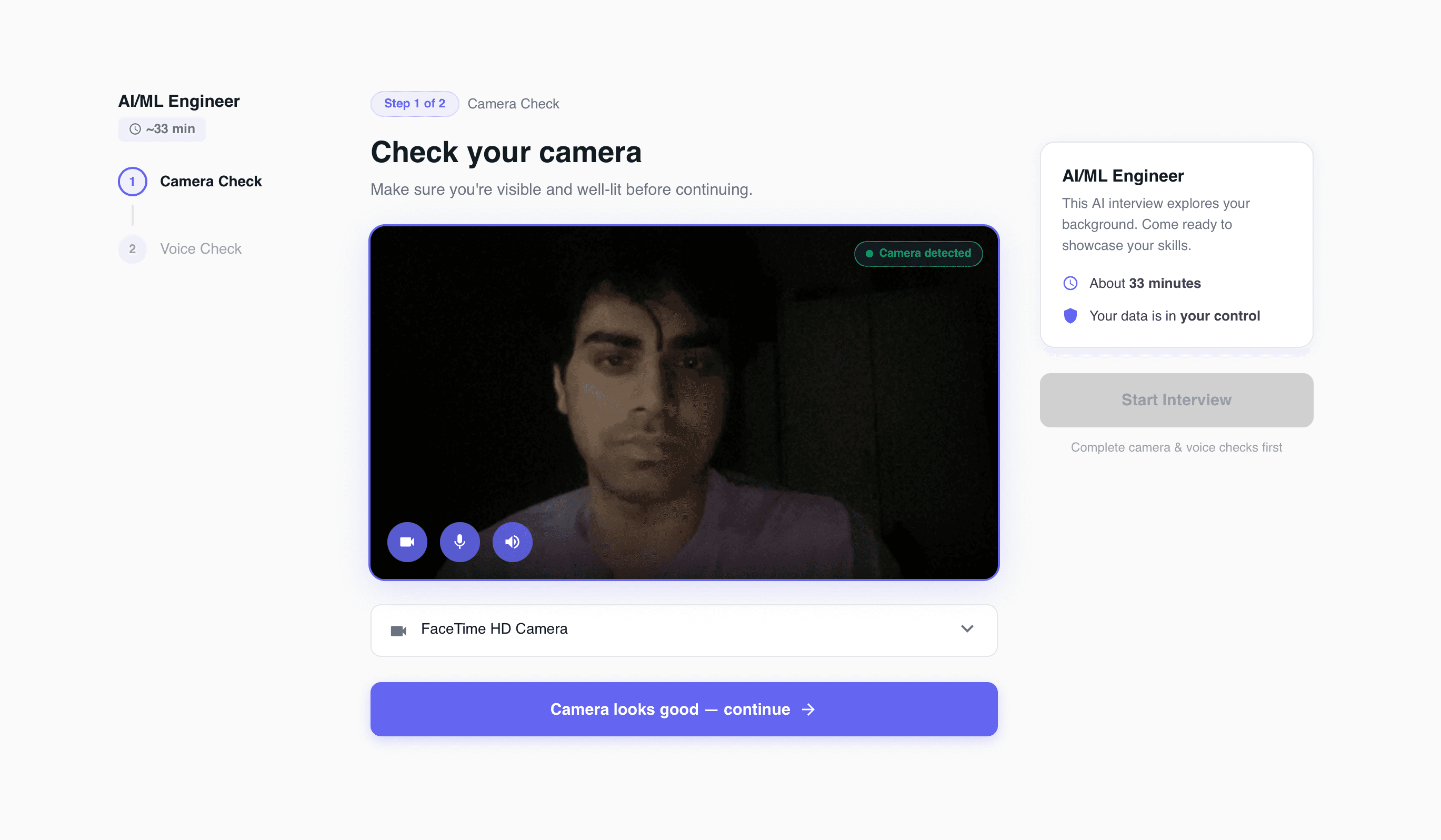 Biometric Identity Verification